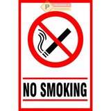 Indicator no smoking